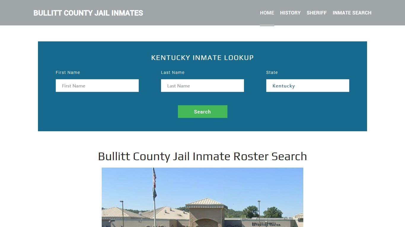 Bullitt County Jail Inmate Roster Lookup, Shepherdsville, KY